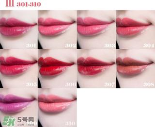 纪梵希小羊皮口红试色大全 纪梵希口红哪个颜色好看