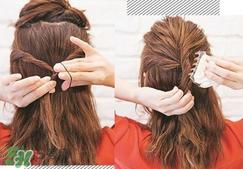 女生怎么扎头发好看_女生扎头发发型步骤