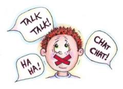 你为什么不说话，你的沉默是对我无情的封杀！