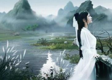 多情总为无情伤，空余悔恨自怨愁！