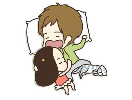 情侣睡觉姿势，你是哪一种？