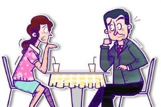 aa制生活，相亲时他向她提出AA制买单建议！