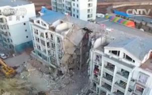 内蒙古小区爆炸，整栋居民楼受到严重损害