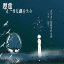 想念是会呼吸的痛，我的寂寞在石头上发了芽！