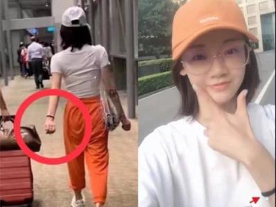 郑恺苗苗恋情,两个人的动作和神态都挺亲密的