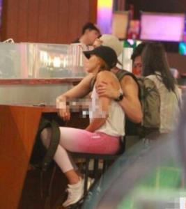 锦荣承认新恋情，女友是混血模特Akemi