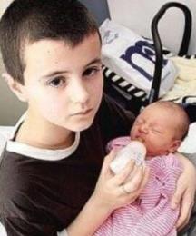 13岁小情侣生娃，女孩母亲34岁当姥姥