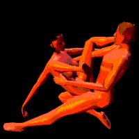 卡通男人示范性交姿势性交23式 性爱姿势动画版二十式GIF动态图