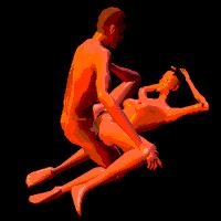 卡通男人示范性交姿势性交23式 性爱姿势动画版二十式GIF动态图