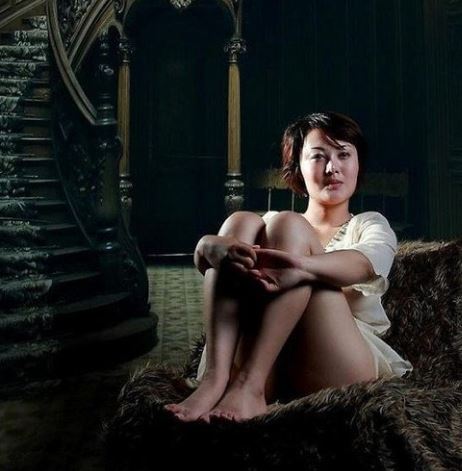 模特傲蕾人体艺术照片曝光 傲蕾格格为艺术献