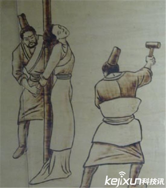 古代性刑罚女人图解夹乳锁阴酷刑 太变态了!