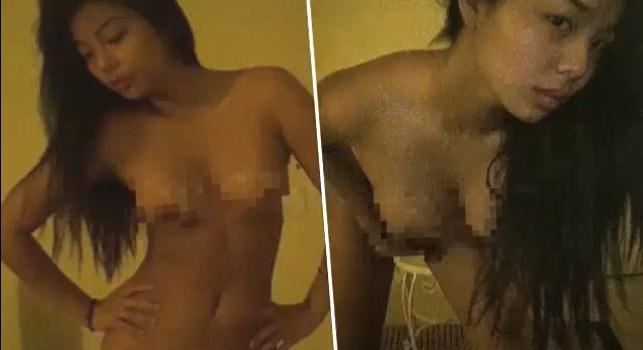 韩国女星aliee李艺真全裸照曝光 双手捧乳三点全露（图）