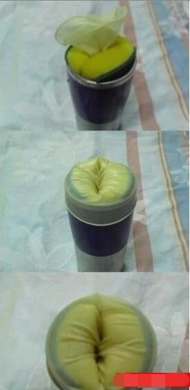 图文教程：男士专用自制自慰器 自制飞机杯方法大全