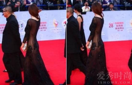 周韦彤全透视真空装亮相 周韦彤性感装扮秒杀宅男