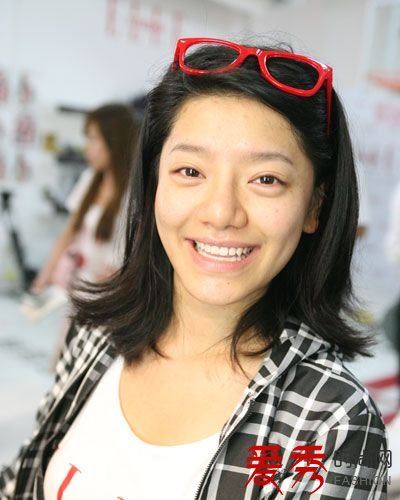 江映蓉素颜照片 江映蓉的生活照片对比图