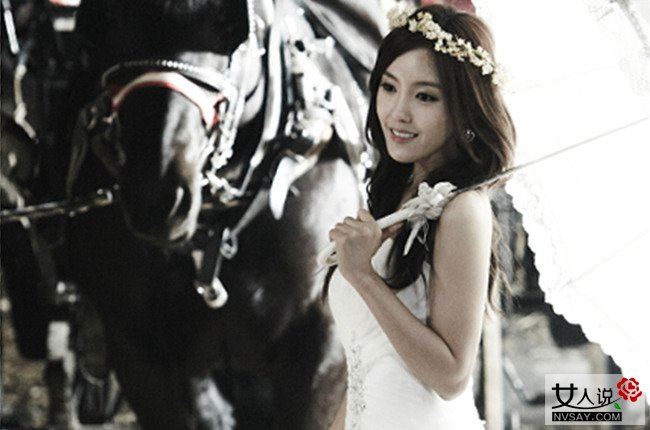 付辛博朴孝敏关系 西米夫妇结婚照曝光场面相当有爱