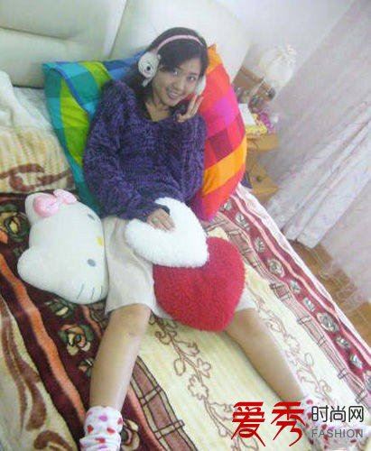 张茆素颜照片 倪震女友张茆的生活照片