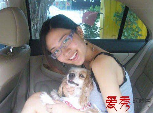 张茆素颜照片 倪震女友张茆的生活照片