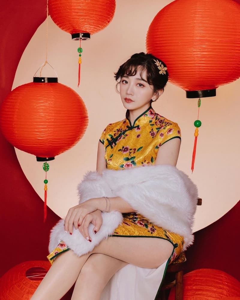 陈语谦、梓梓董梓甯、张舒晴、周甄娜一次满足！盘点多位”旗袍”辣妹子