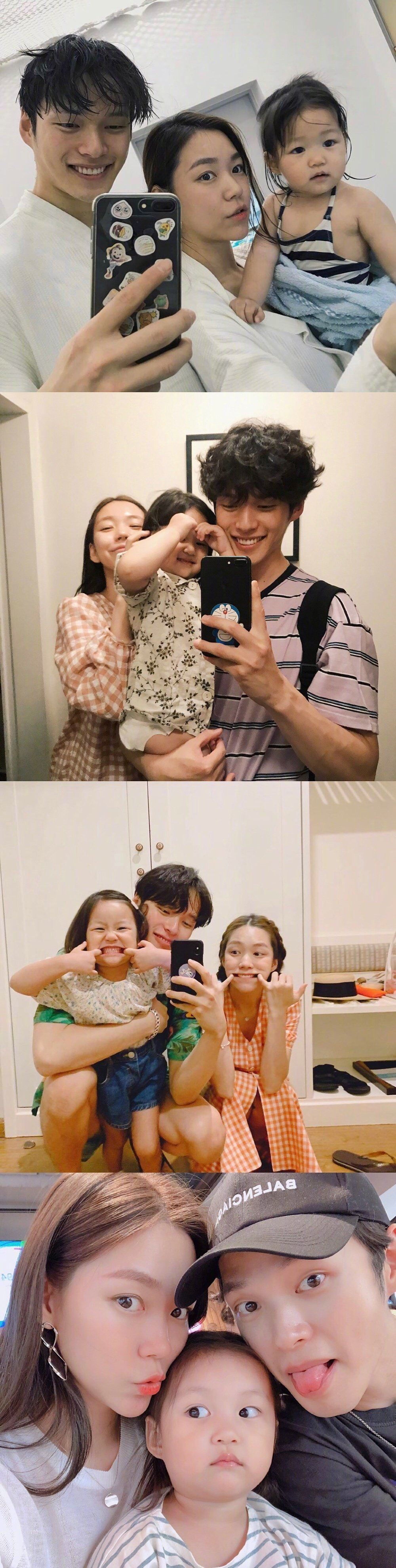 王祖蓝保持通话，匍匐而来的身体缓