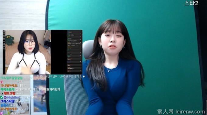 韩国游戏主播刘素娜“太胸猛”，亲身示范碰不到手肘
