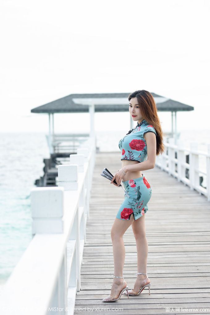 有村希来到了海边