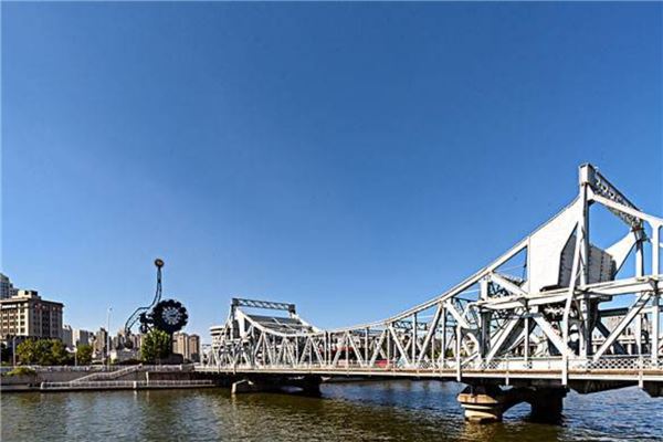 天津市地标建筑TOP10 民园体育场景色超美 天塔位于水中