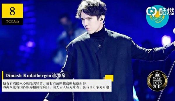 2019亚太区最帅100张面孔榜单，肖战排名第一！