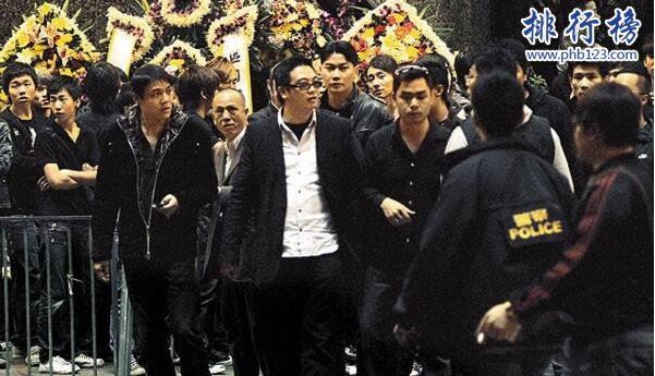 香港黑帮四大家族:统治地上地下产业 港星只是玩物