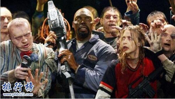 美国丧尸片排行榜前十名 生化危机上榜,第八是丧尸喜剧片