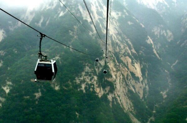 中国十大著名索道缆车景点，黄山索道上榜，第一世界最长