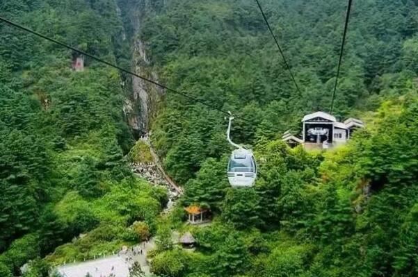 中国十大著名索道缆车景点，黄山索道上榜，第一世界最长
