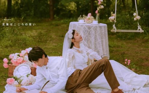 海边拍婚纱照穿什么婚纱好看?