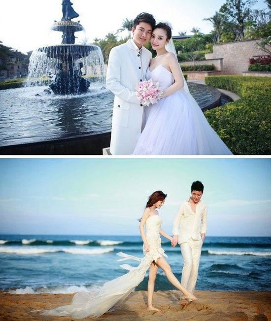 李小璐删掉与贾乃亮结婚背景照 网友热议：两人是否已经离婚?