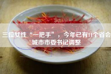 三位女性“一把手”,今年已有11个省会城市市委书记调整