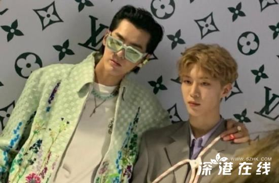 吴亦凡范丞丞合影 什么合影?在哪合影?(图)