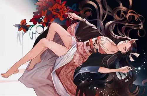鬼灭之刃祢豆子r18本子绅士漫画,祢豆子裸身露胸图真人被上