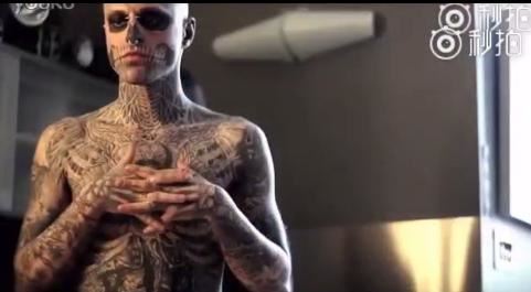 Rick Genest自杀是为什么僵尸男孩Rick Genest是谁?