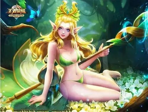 王者荣耀瑶去掉小内无爱心日哭,瑶遇见神鹿被云中君哭图片