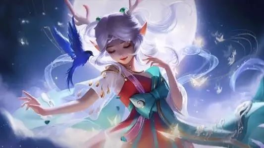 王者荣耀瑶去掉小内无爱心日哭,瑶遇见神鹿被云中君哭图片