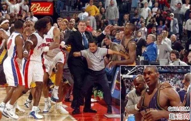 保罗隆多斗殴遭禁赛 细数NBA赛场上的著名打架斗殴事件