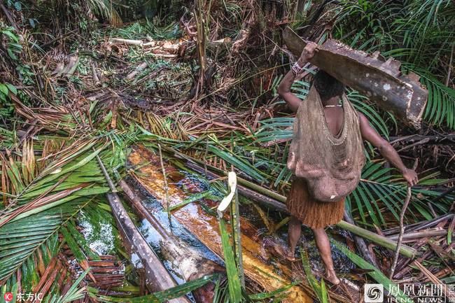 非洲象人族：食人族硬起真实照片 实拍食人族真实生活