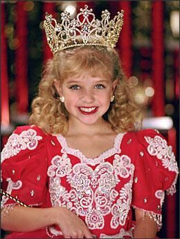 美国六岁选美皇后琼贝妮特.拉姆齐(JonBenetRamsey)奸杀案