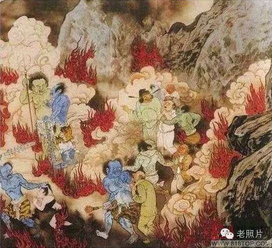 18层地狱恐怖真实图片，十八层地狱详细图解