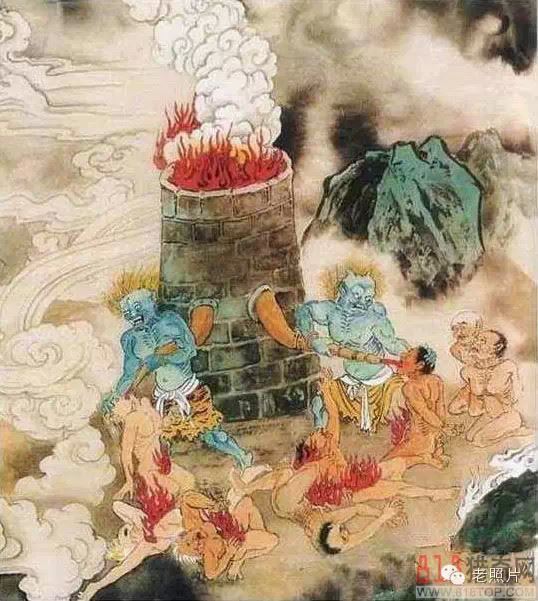 18层地狱恐怖真实图片，十八层地狱详细图解