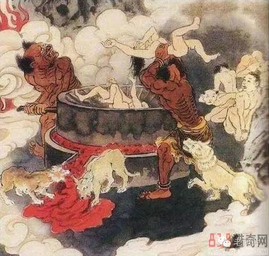 18层地狱恐怖真实图片，十八层地狱详细图解