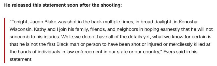 美国爆发大规模示威 黑人雅各布·布莱克（Jacob Blake）事件