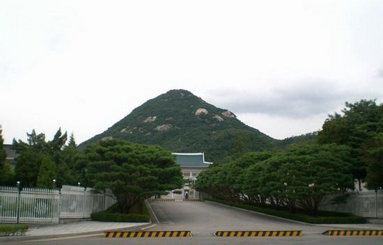 空中拍摄青瓦台图片，揭开青瓦台的神秘面纱