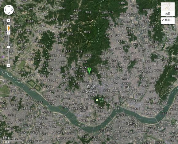 空中拍摄青瓦台图片，揭开青瓦台的神秘面纱