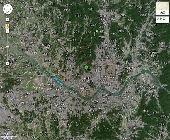 空中拍摄青瓦台图片，揭开青瓦台的神秘面纱